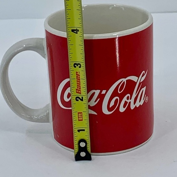 Coca Cola Vintage 1996 11 oz. Mug Classic Logo Design NWT Christmas - Picture 6 of 8